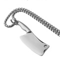 Street Fashion Domineering Stainless Steel Jewelry Men's Necklace Creative Kitchen Knife Charms Pendants